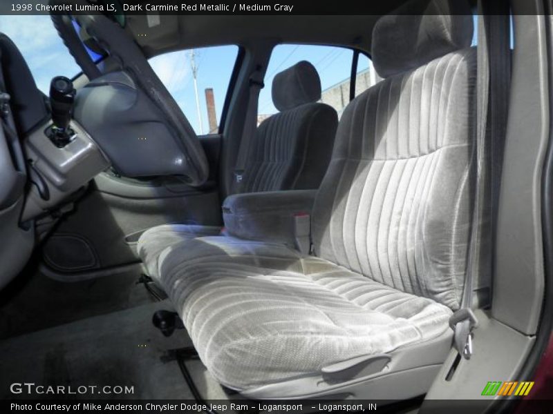 Dark Carmine Red Metallic / Medium Gray 1998 Chevrolet Lumina LS