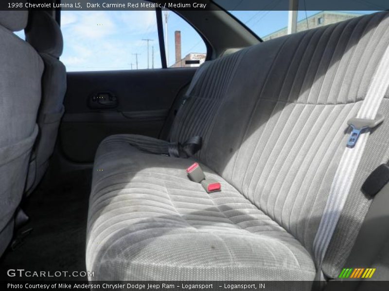 Dark Carmine Red Metallic / Medium Gray 1998 Chevrolet Lumina LS