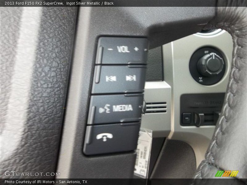 Ingot Silver Metallic / Black 2013 Ford F150 FX2 SuperCrew