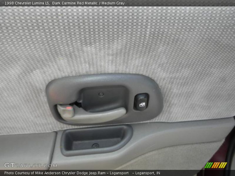 Dark Carmine Red Metallic / Medium Gray 1998 Chevrolet Lumina LS