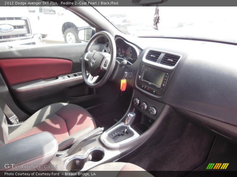 Redline 2-Coat Pearl / Black/Red 2012 Dodge Avenger SXT Plus