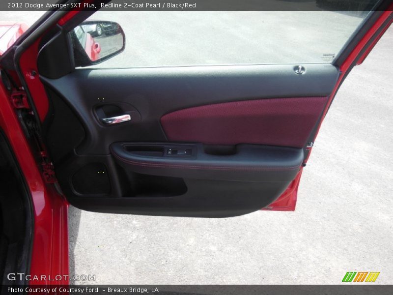 Redline 2-Coat Pearl / Black/Red 2012 Dodge Avenger SXT Plus