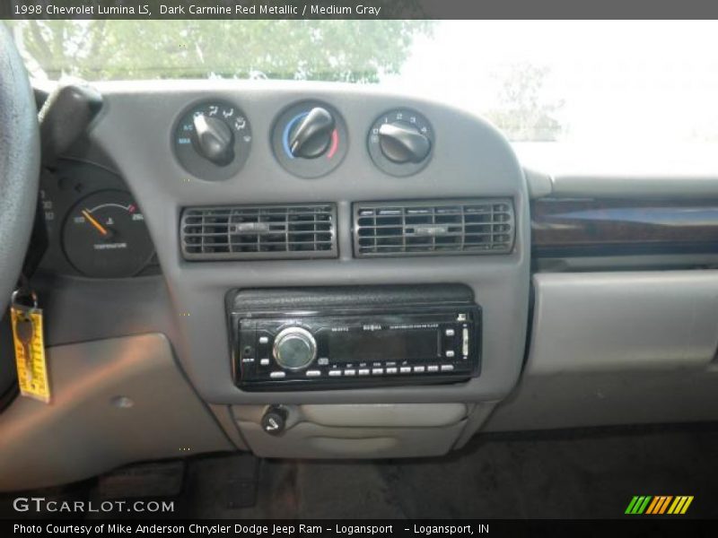 Dark Carmine Red Metallic / Medium Gray 1998 Chevrolet Lumina LS