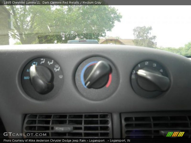 Dark Carmine Red Metallic / Medium Gray 1998 Chevrolet Lumina LS