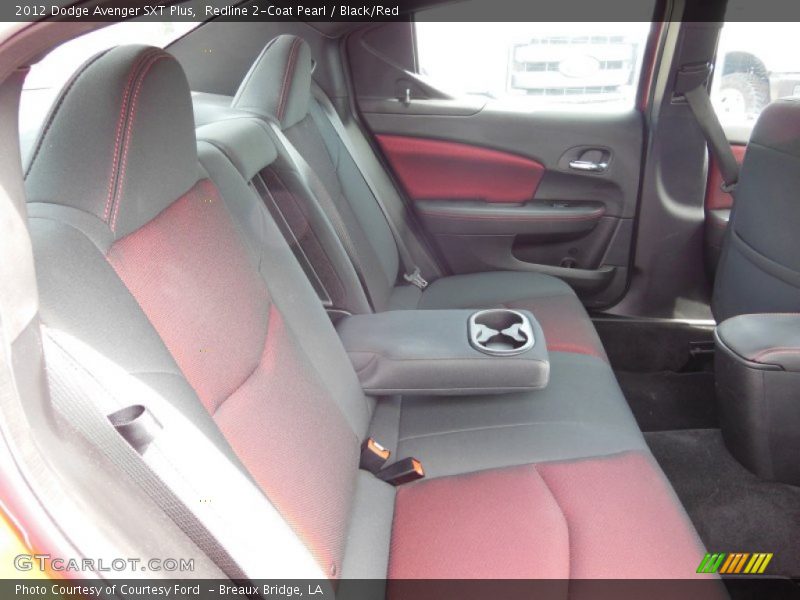 Redline 2-Coat Pearl / Black/Red 2012 Dodge Avenger SXT Plus