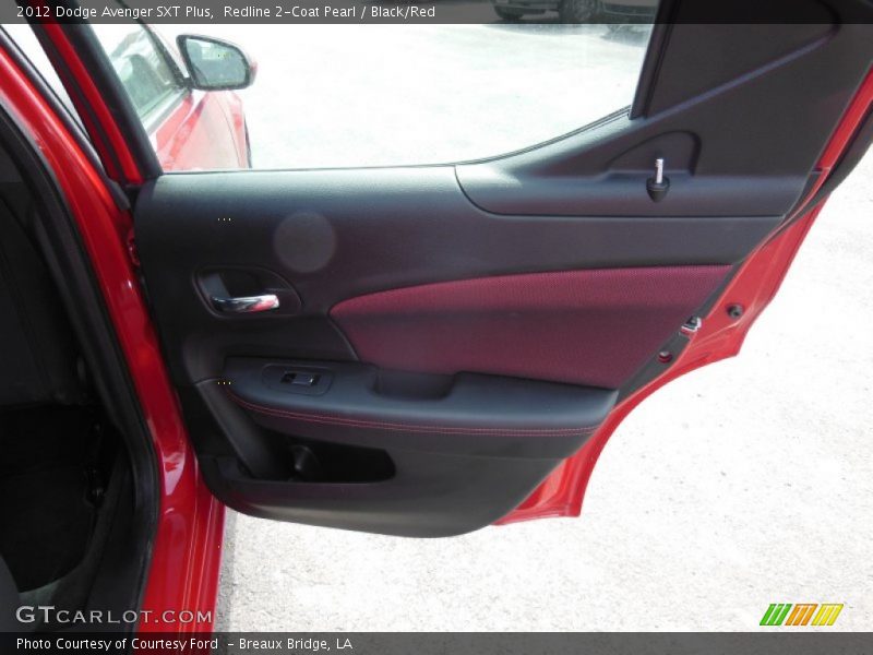 Redline 2-Coat Pearl / Black/Red 2012 Dodge Avenger SXT Plus