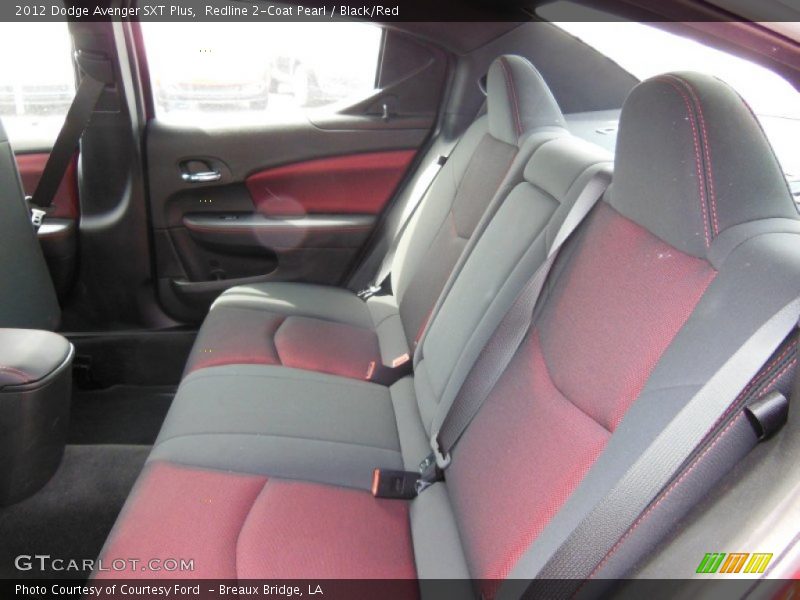 Redline 2-Coat Pearl / Black/Red 2012 Dodge Avenger SXT Plus