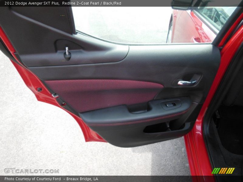 Redline 2-Coat Pearl / Black/Red 2012 Dodge Avenger SXT Plus