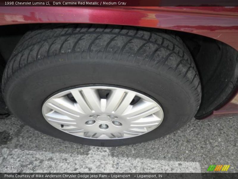 Dark Carmine Red Metallic / Medium Gray 1998 Chevrolet Lumina LS