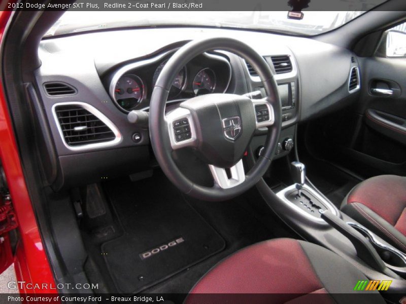 Redline 2-Coat Pearl / Black/Red 2012 Dodge Avenger SXT Plus