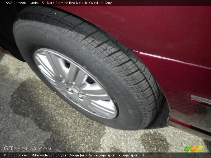 Dark Carmine Red Metallic / Medium Gray 1998 Chevrolet Lumina LS