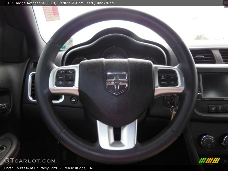Redline 2-Coat Pearl / Black/Red 2012 Dodge Avenger SXT Plus