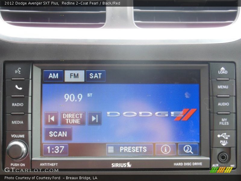 Redline 2-Coat Pearl / Black/Red 2012 Dodge Avenger SXT Plus