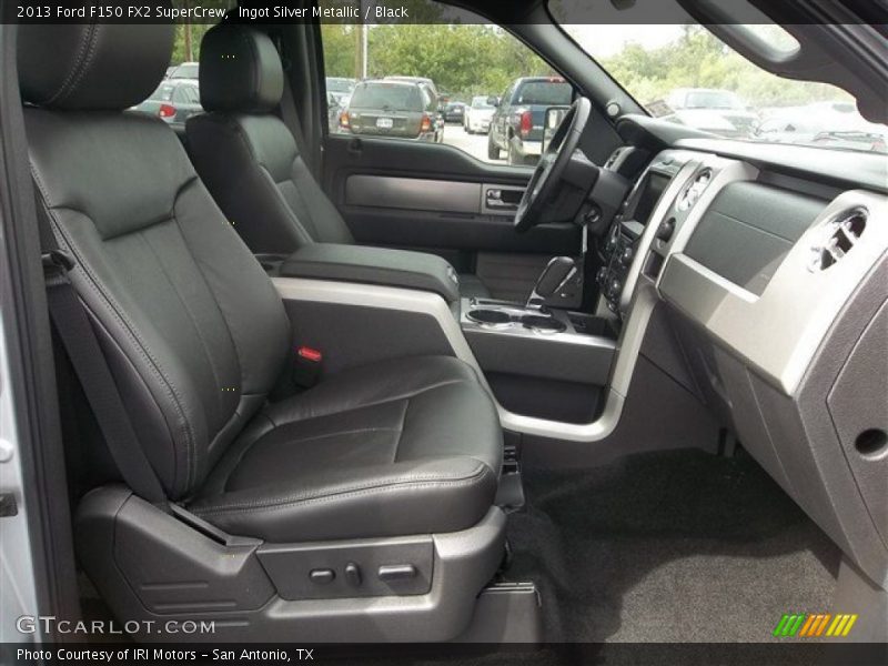 Ingot Silver Metallic / Black 2013 Ford F150 FX2 SuperCrew