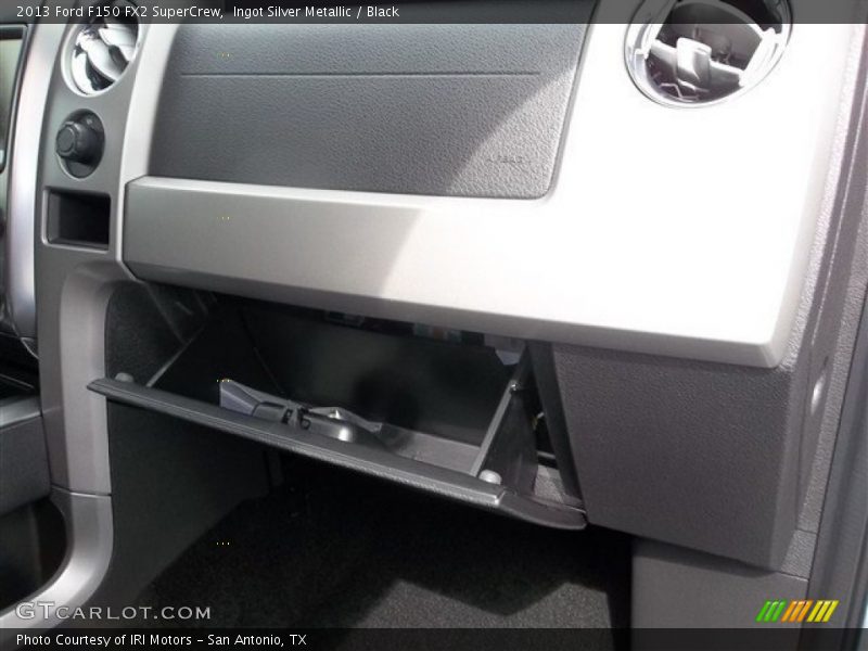 Ingot Silver Metallic / Black 2013 Ford F150 FX2 SuperCrew