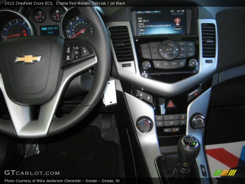 Controls of 2013 Cruze ECO