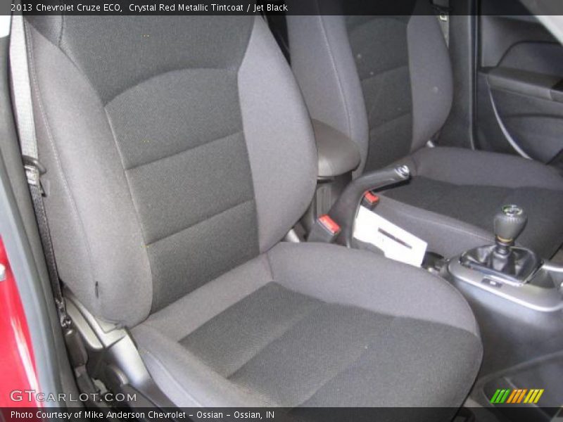 Crystal Red Metallic Tintcoat / Jet Black 2013 Chevrolet Cruze ECO