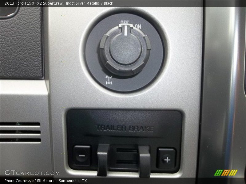 Ingot Silver Metallic / Black 2013 Ford F150 FX2 SuperCrew