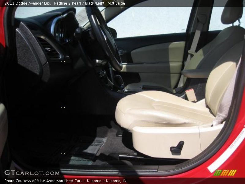 Redline 2 Pearl / Black/Light Frost Beige 2011 Dodge Avenger Lux