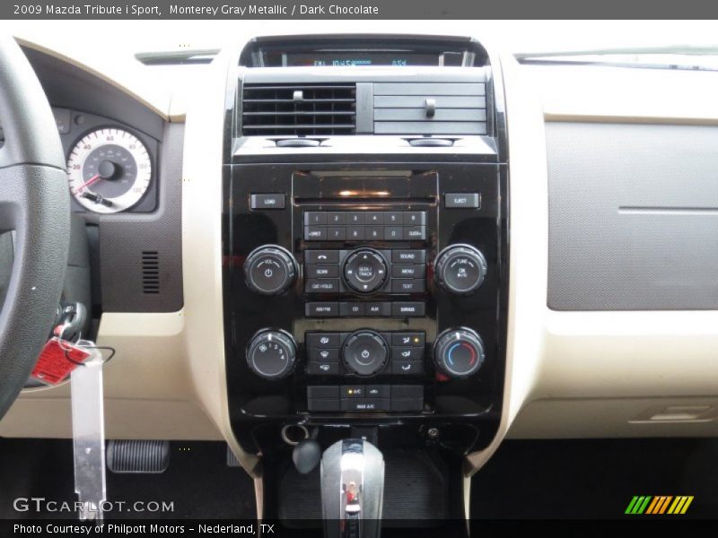Monterey Gray Metallic / Dark Chocolate 2009 Mazda Tribute i Sport