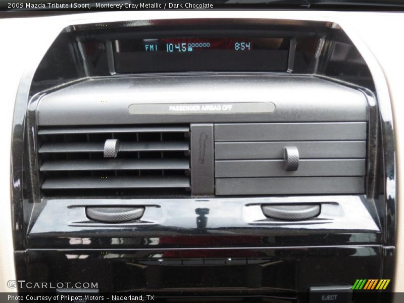Monterey Gray Metallic / Dark Chocolate 2009 Mazda Tribute i Sport