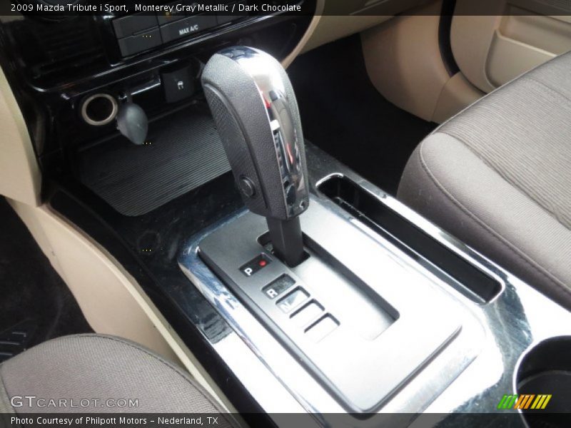 Monterey Gray Metallic / Dark Chocolate 2009 Mazda Tribute i Sport