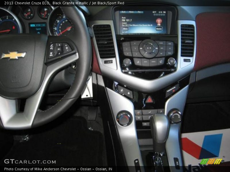 Controls of 2013 Cruze ECO