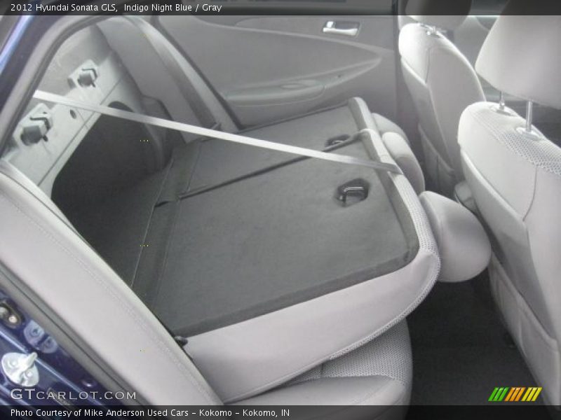 Indigo Night Blue / Gray 2012 Hyundai Sonata GLS