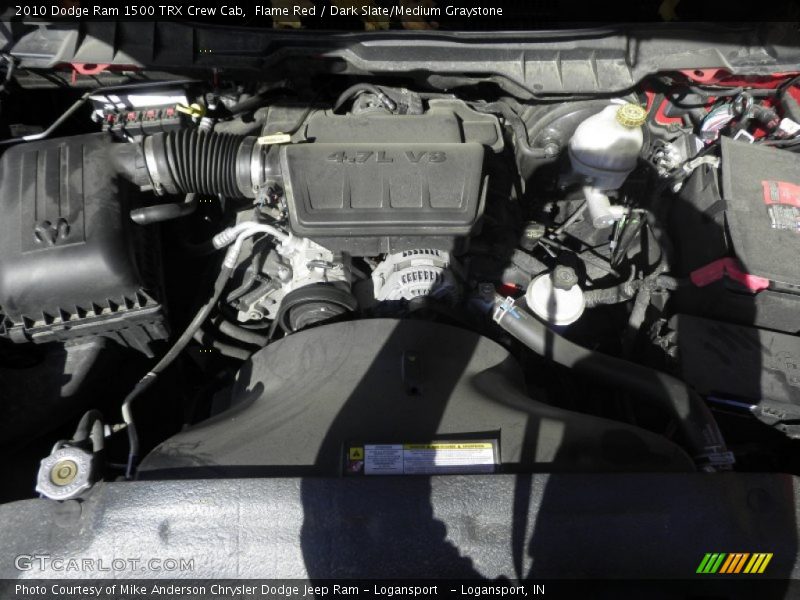 Flame Red / Dark Slate/Medium Graystone 2010 Dodge Ram 1500 TRX Crew Cab