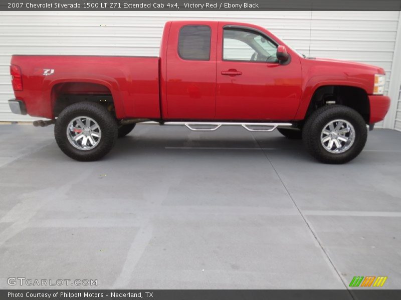  2007 Silverado 1500 LT Z71 Extended Cab 4x4 Victory Red