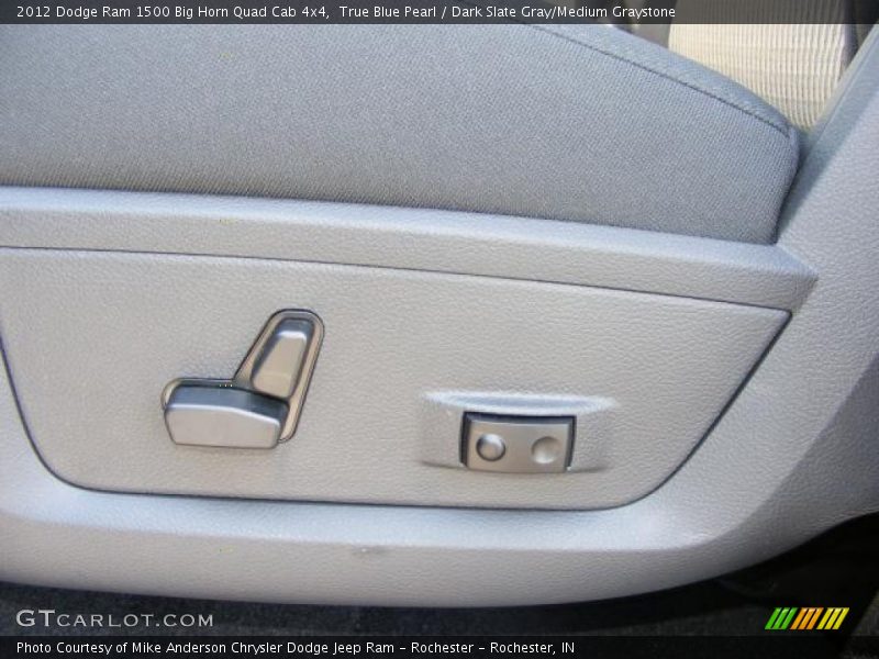 True Blue Pearl / Dark Slate Gray/Medium Graystone 2012 Dodge Ram 1500 Big Horn Quad Cab 4x4
