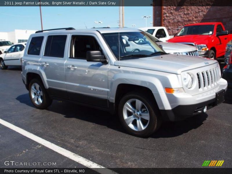Bright Silver Metallic / Dark Slate Gray 2011 Jeep Patriot Latitude