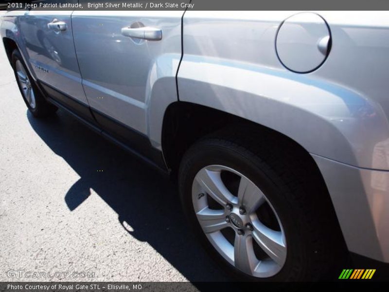 Bright Silver Metallic / Dark Slate Gray 2011 Jeep Patriot Latitude
