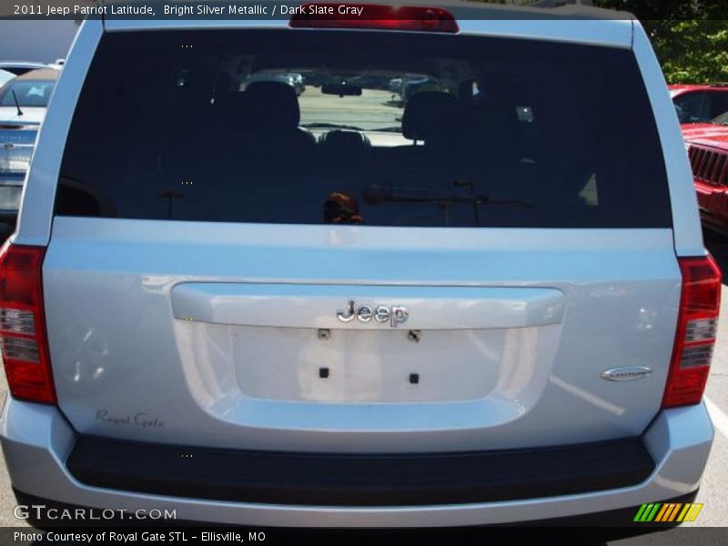 Bright Silver Metallic / Dark Slate Gray 2011 Jeep Patriot Latitude