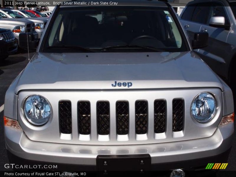 Bright Silver Metallic / Dark Slate Gray 2011 Jeep Patriot Latitude