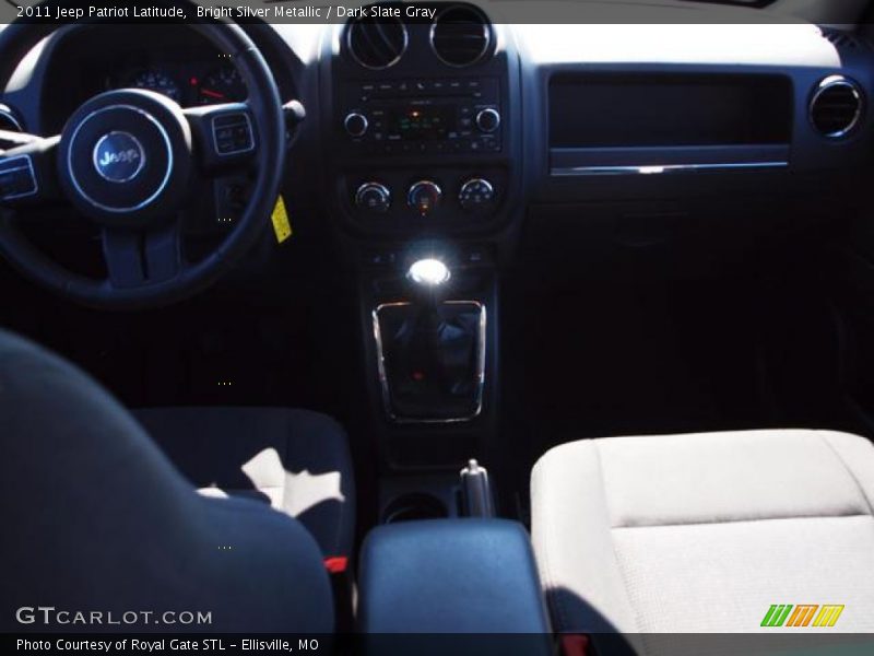 Bright Silver Metallic / Dark Slate Gray 2011 Jeep Patriot Latitude