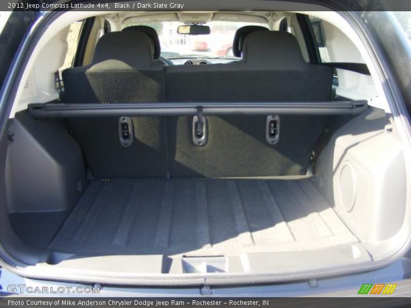 Black / Dark Slate Gray 2012 Jeep Compass Latitude 4x4