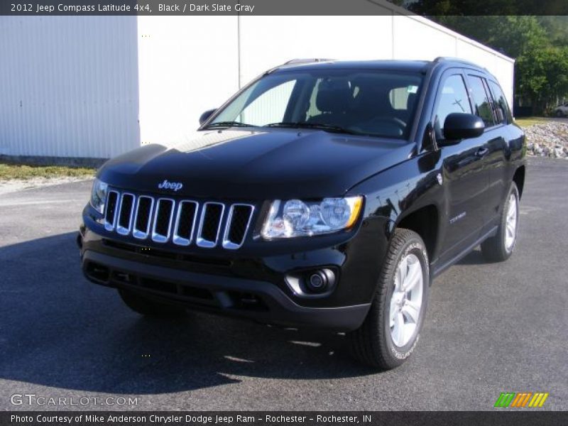 Black / Dark Slate Gray 2012 Jeep Compass Latitude 4x4