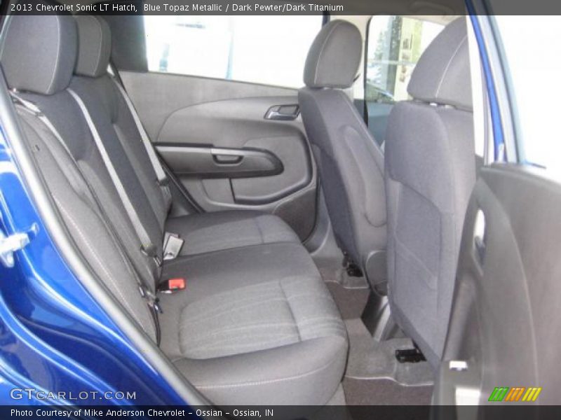 Rear Seat of 2013 Sonic LT Hatch