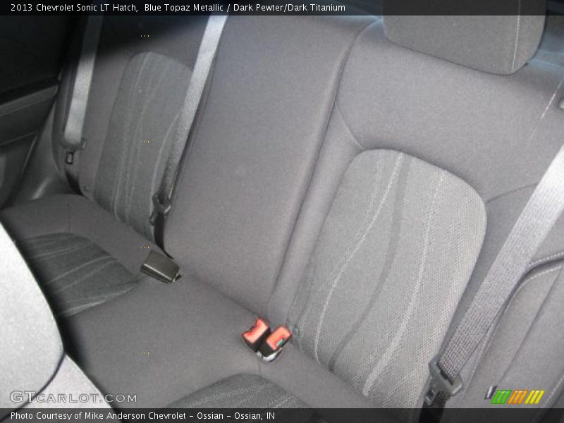 Blue Topaz Metallic / Dark Pewter/Dark Titanium 2013 Chevrolet Sonic LT Hatch