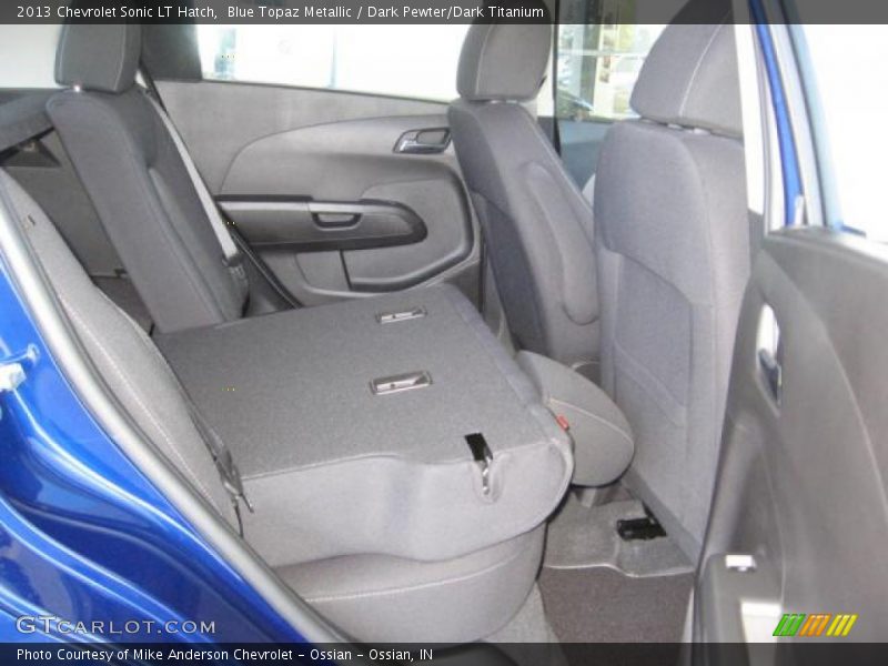 Blue Topaz Metallic / Dark Pewter/Dark Titanium 2013 Chevrolet Sonic LT Hatch