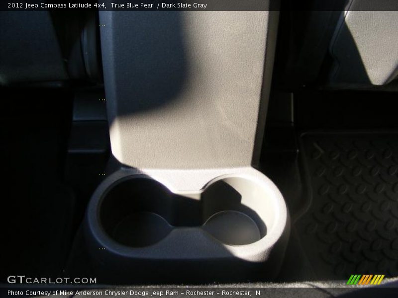True Blue Pearl / Dark Slate Gray 2012 Jeep Compass Latitude 4x4