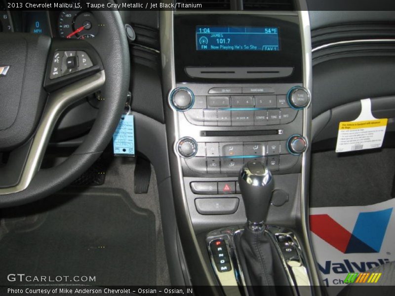 Taupe Gray Metallic / Jet Black/Titanium 2013 Chevrolet Malibu LS
