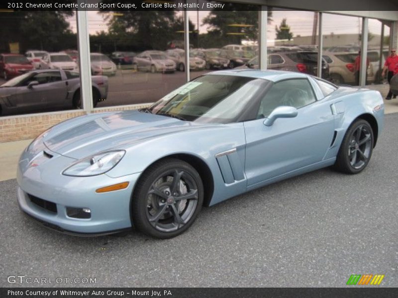 Front 3/4 View of 2012 Corvette Grand Sport Coupe