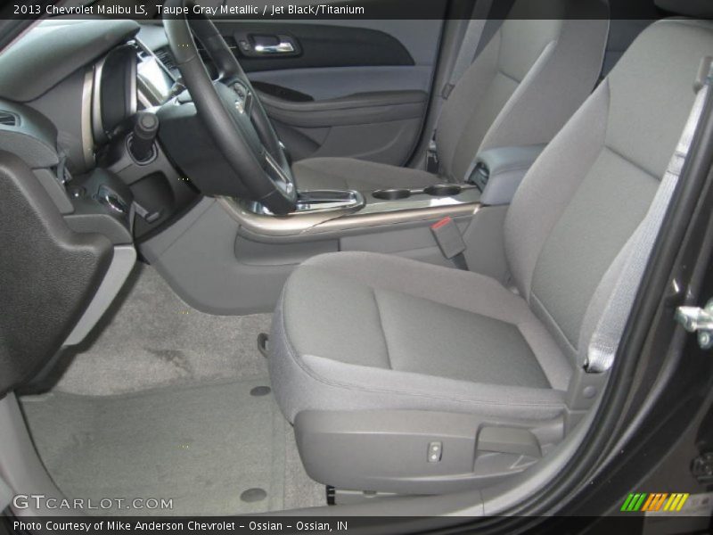 Taupe Gray Metallic / Jet Black/Titanium 2013 Chevrolet Malibu LS