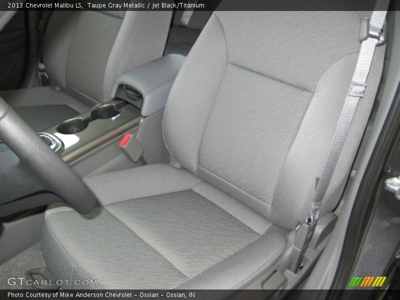 Taupe Gray Metallic / Jet Black/Titanium 2013 Chevrolet Malibu LS