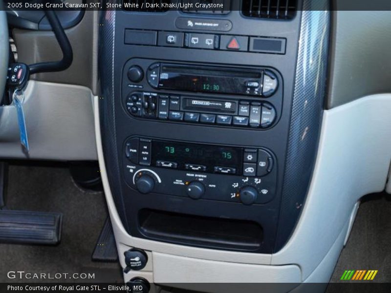 Stone White / Dark Khaki/Light Graystone 2005 Dodge Grand Caravan SXT