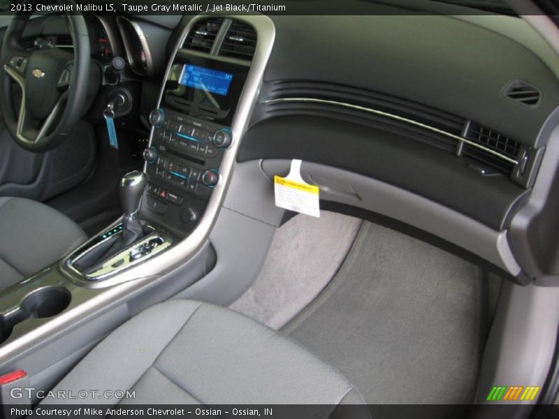 Taupe Gray Metallic / Jet Black/Titanium 2013 Chevrolet Malibu LS