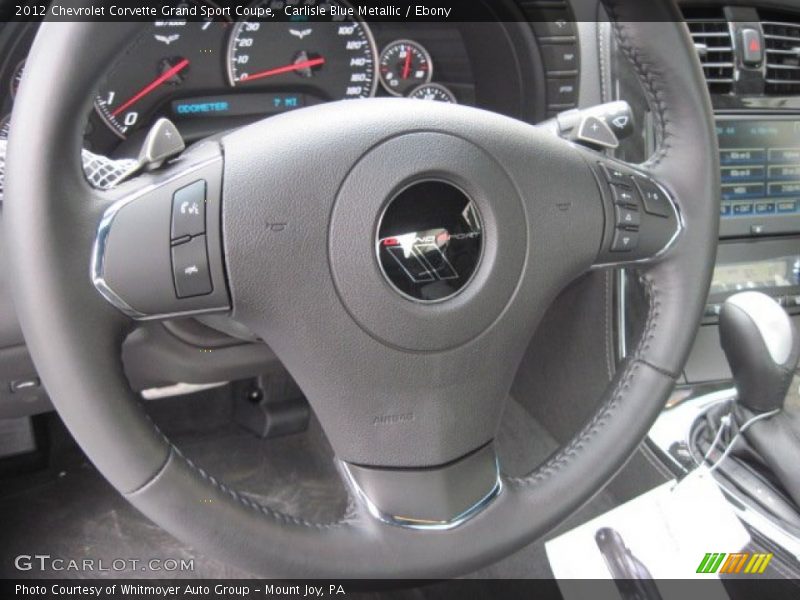  2012 Corvette Grand Sport Coupe Steering Wheel