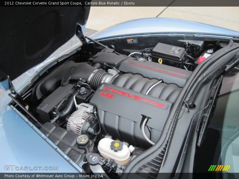  2012 Corvette Grand Sport Coupe Engine - 6.2 Liter OHV 16-Valve LS3 V8